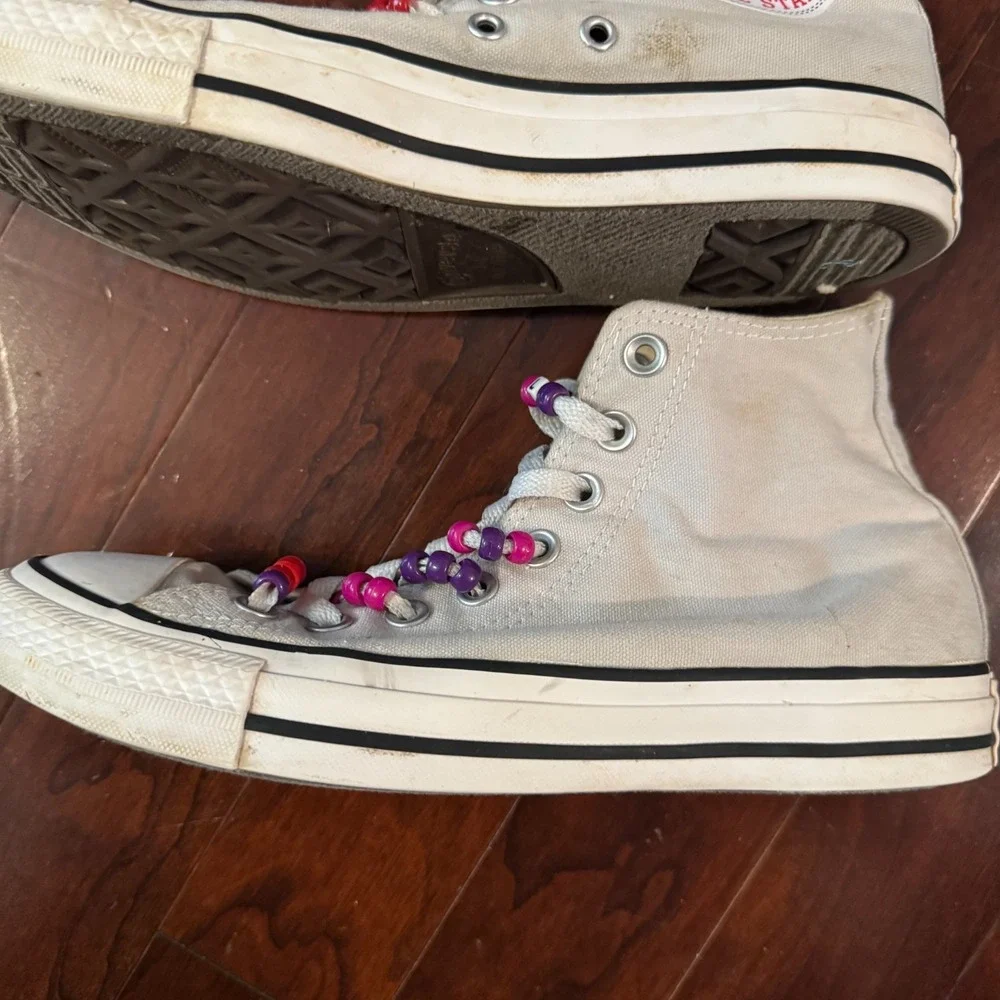 Converse Chuck Taylor All Start High Top Mouse Grey Women's 8.5 Men's 6.5 161419